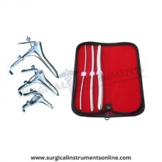 Hegar uterine dilator 3 pieces set,3-4, 7-8, 13-14, grave 3pcs